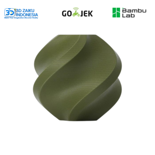 Bambulab Refill PLA Matte 3D Printer Filament 1 KG Doff Finish with RFID 